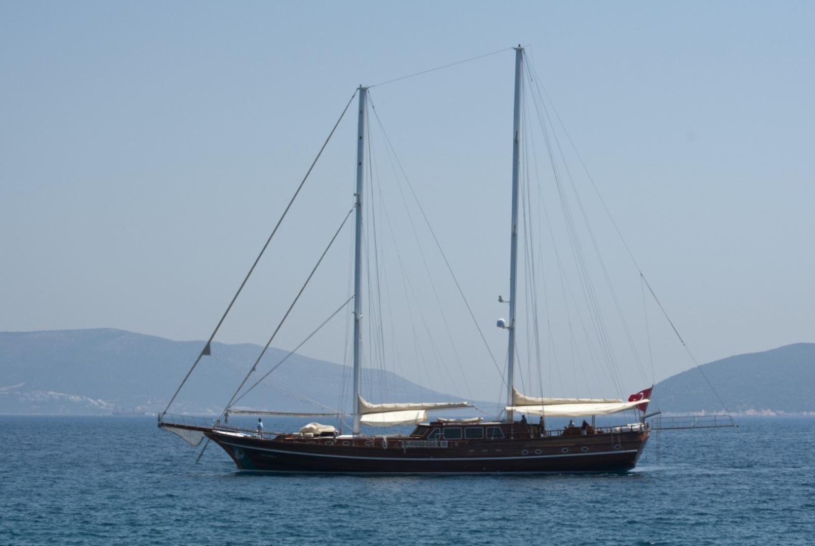 Arif Kaptan A Gulet Luxury Bodrum Yacht Charter 6 Cabins Air Condition
