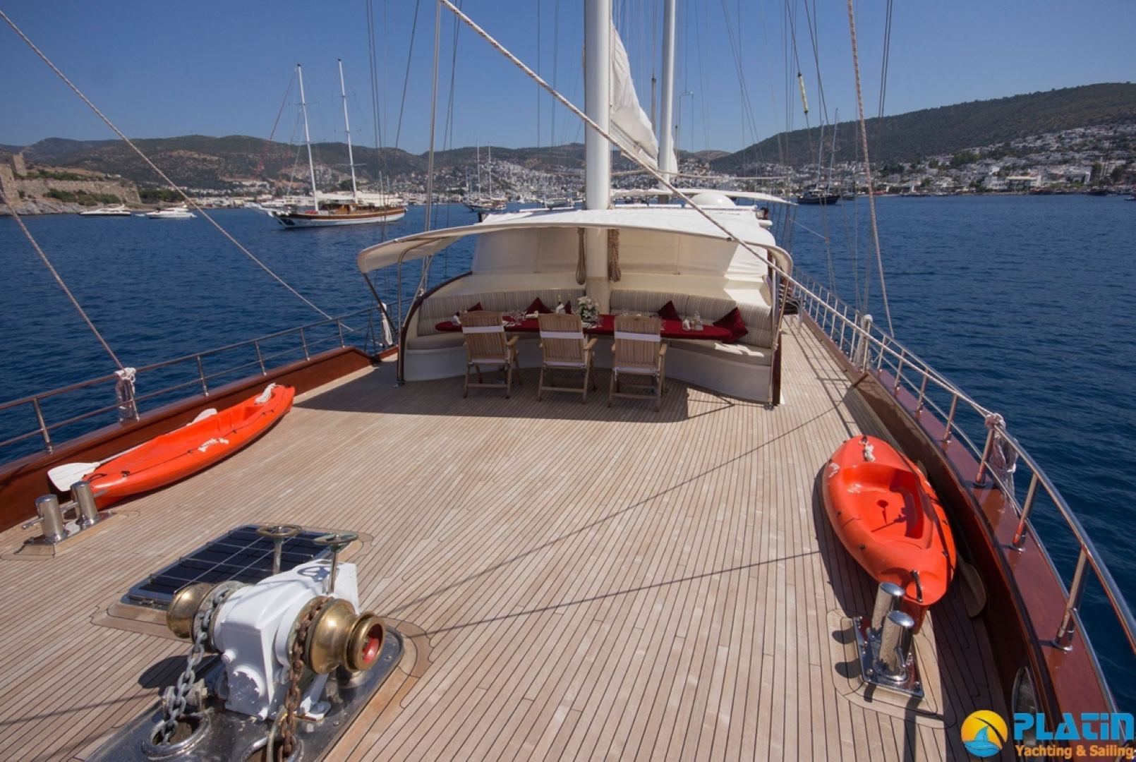 Berrak Su Gulet Yach Charter in Bodrum Marmaris Turkey Greece Island