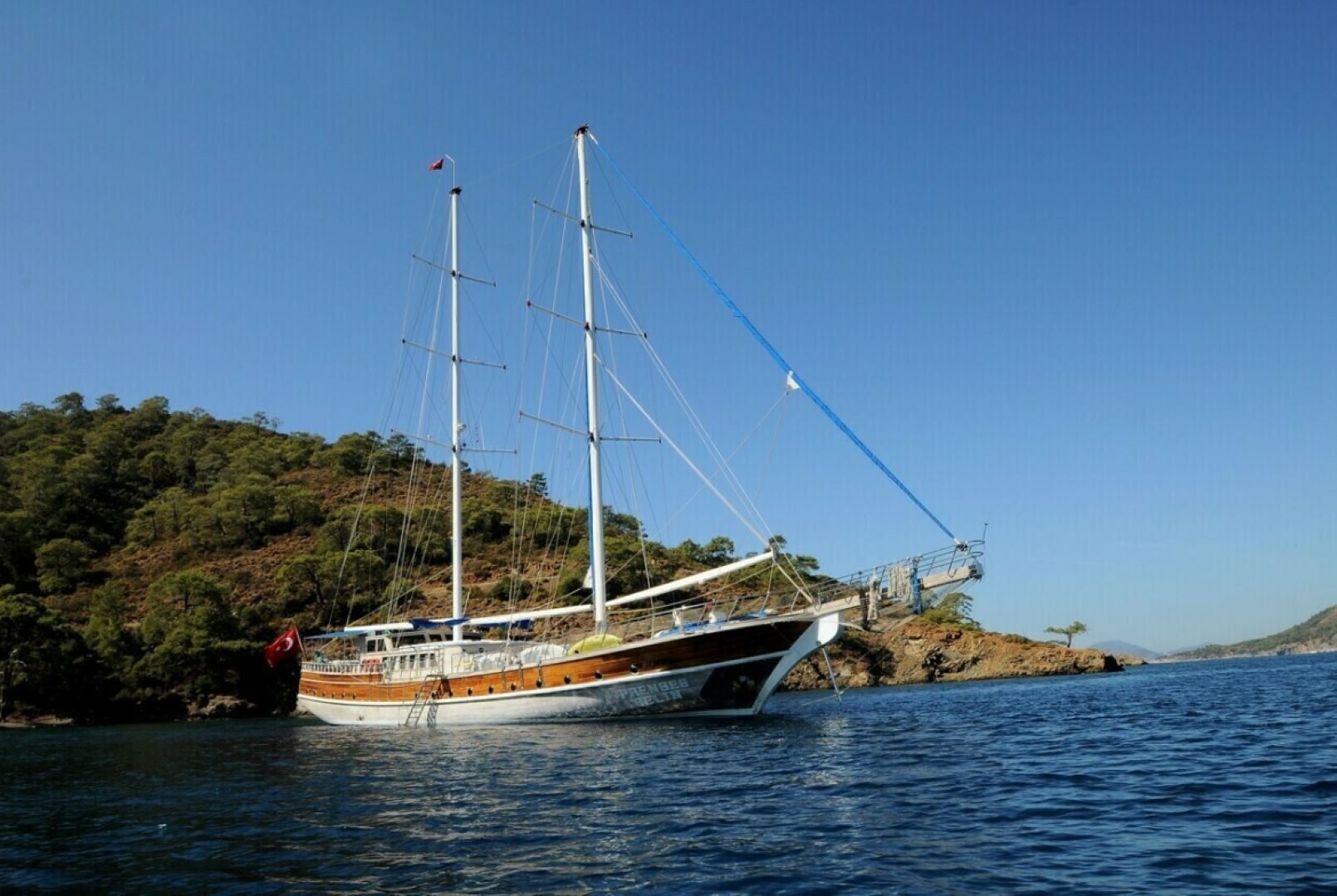 Crewed Yacht Charter with Prenses Selin Gulet Turkey