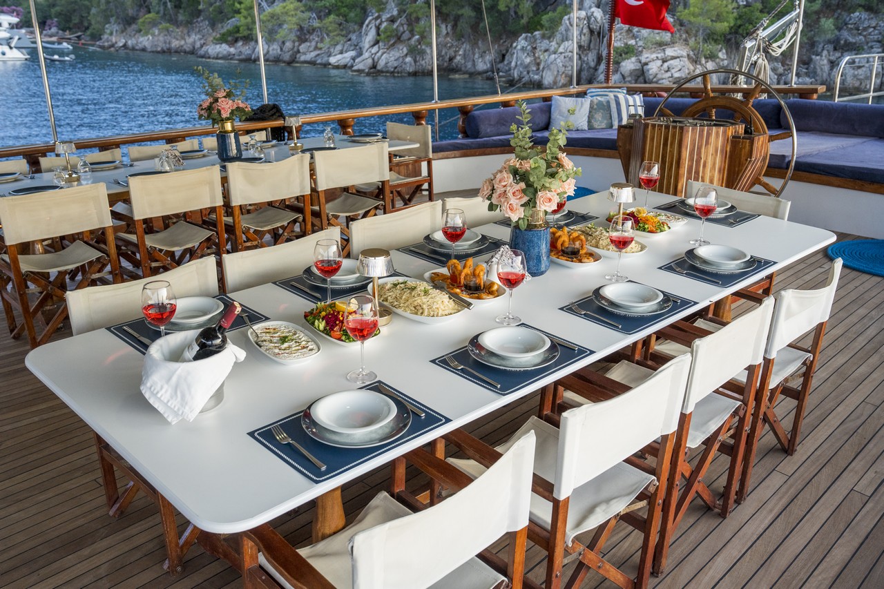 Аренда Гулета для Особых Событий День Рождения, Годовщина и Другие Праздники