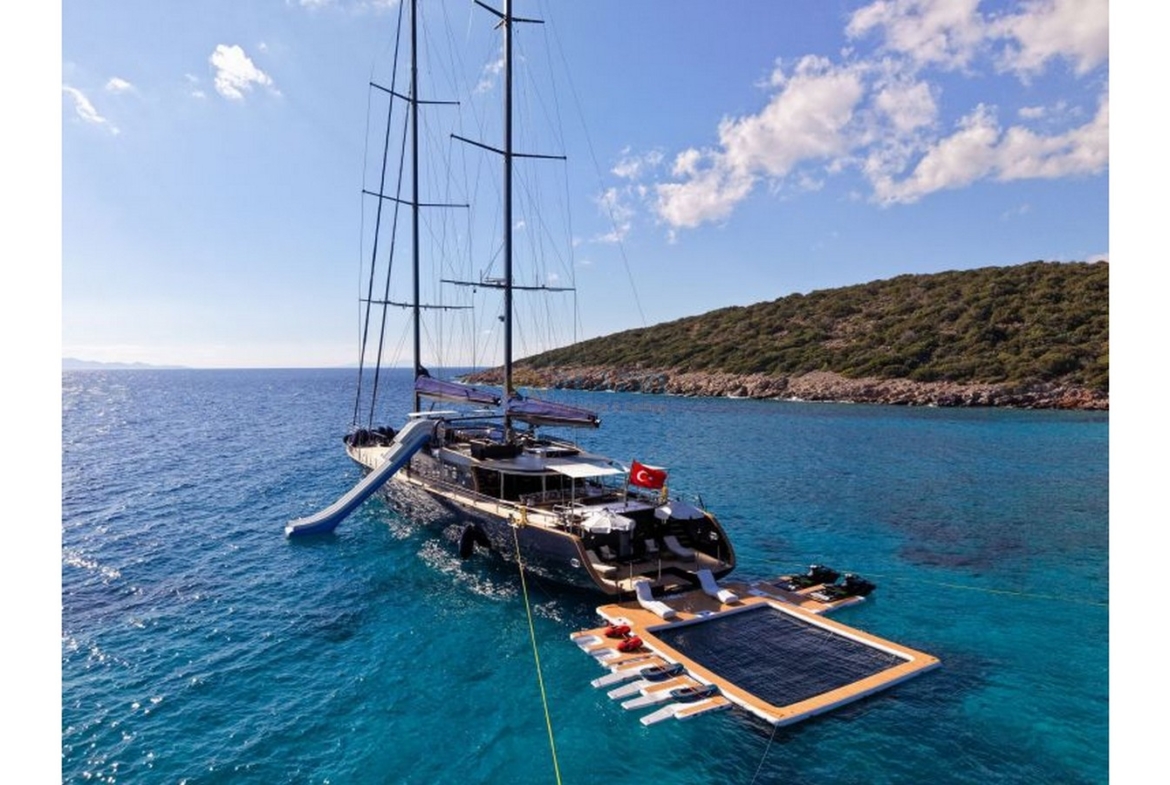 Аренда ультралюксовой парусной яхты Oguz Khan