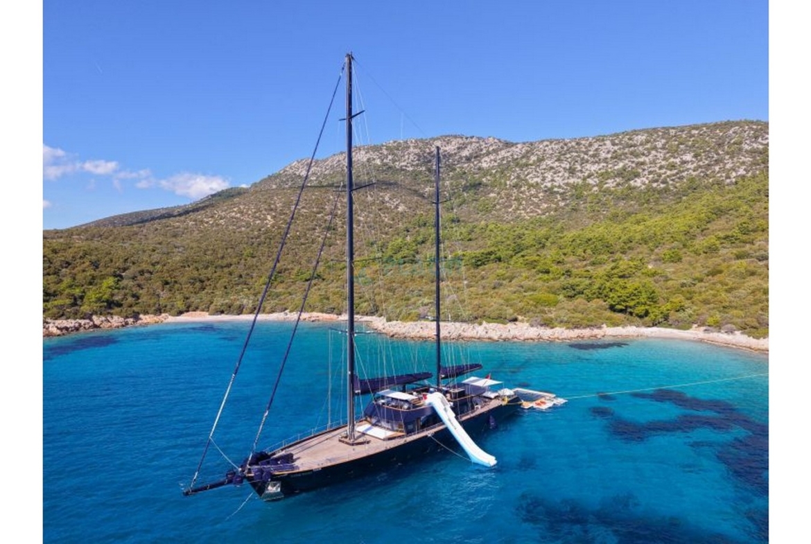 Аренда ультралюксовой парусной яхты Oguz Khan