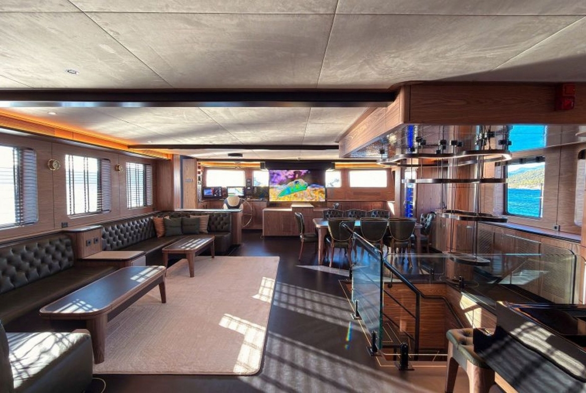 Аренда ультралюксовой парусной яхты Oguz Khan