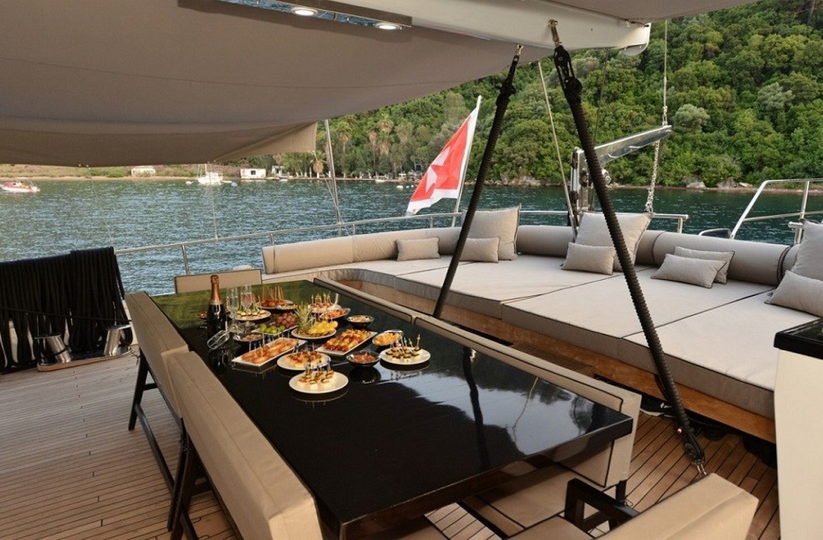 Аренда гулета White Soul из Мармариса на неделю. Частный синий круиз, водные развлечения и уникальный морской отдых ждут вас.