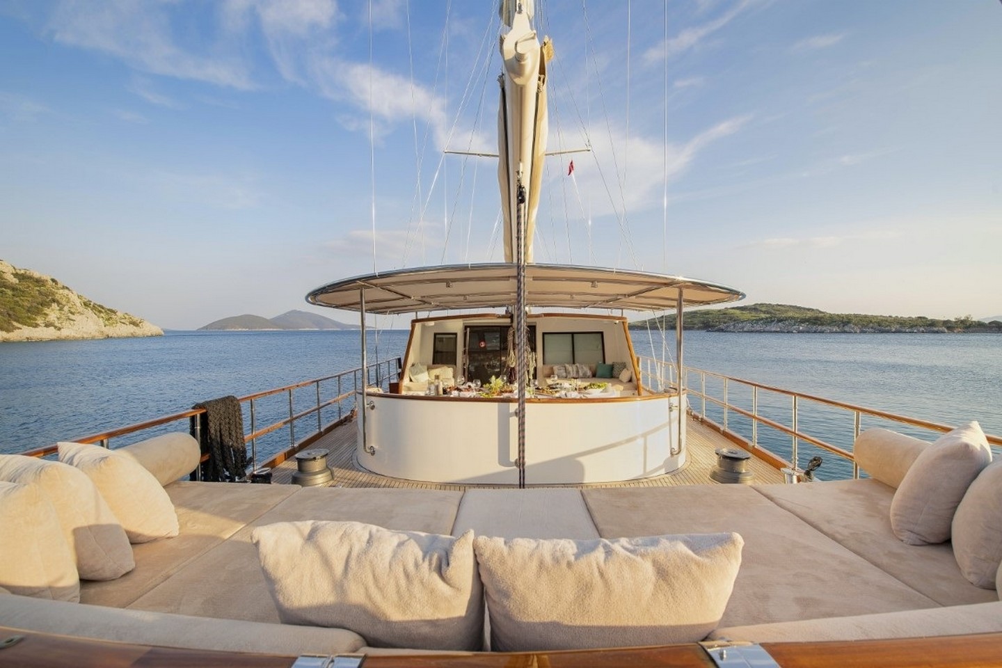 Как подготавливается гулет перед чартером